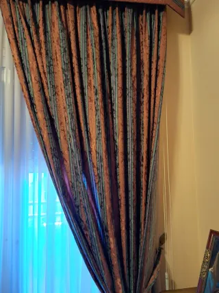 Tende in tessuto per camera da letto