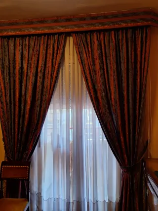 Tende in tessuto per camera da letto