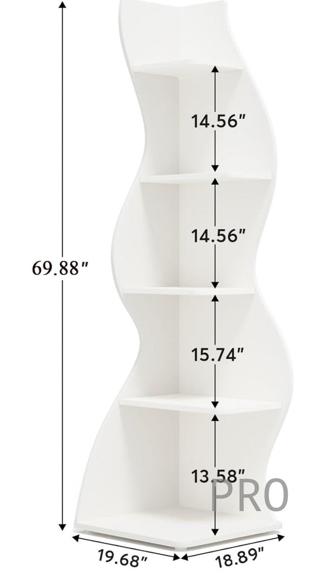 Estante esquinero - Tribesigns