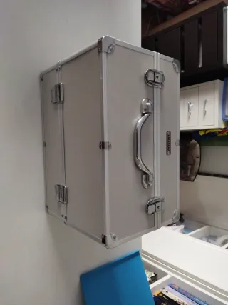 Maletín Maquillaje AMASAVA Plata