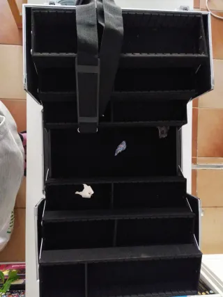 Maletín Maquillaje AMASAVA Plata