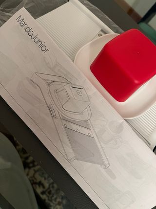 Mando Junior Tupperware Rosso/Bianco