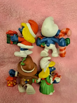Puffi Natale Pitufos Noel Christmas Smurfs