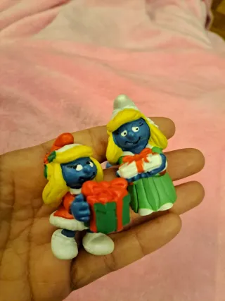 Puffi Natale Pitufos Noel Christmas Smurfs