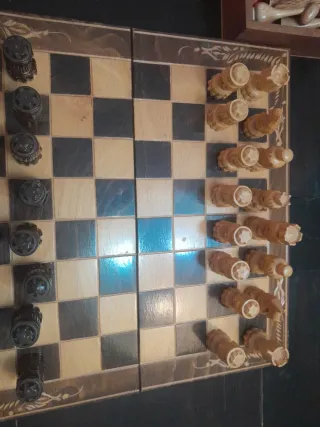 Ajedrez Diseño Egipcio