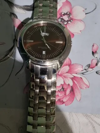 Orologio Kenneth Cole Marrone Argento