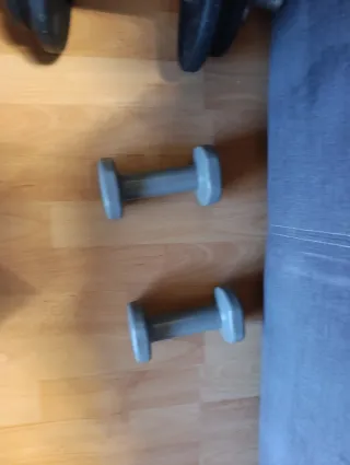 Set Gimnasio Casa Cinta Elíptica Mancuernas