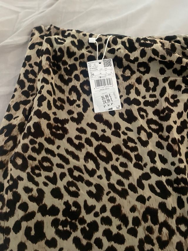 Gonna lunga Mango leopardo Taglia S / 36