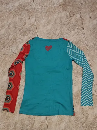 Camiseta Desigual Talla S Multicolor