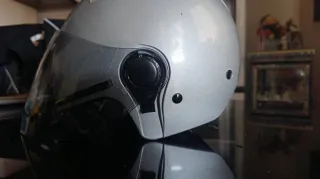 Casco moto driver con visiera