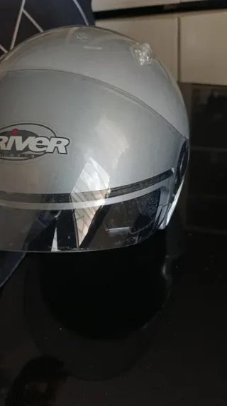 Casco moto driver con visiera