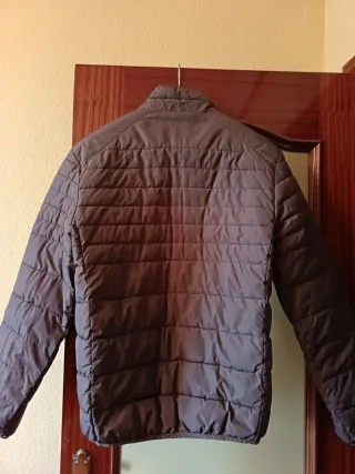 Chaqueta acolchada caballero marrón