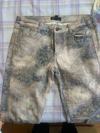 Pantalones Mango Estampado