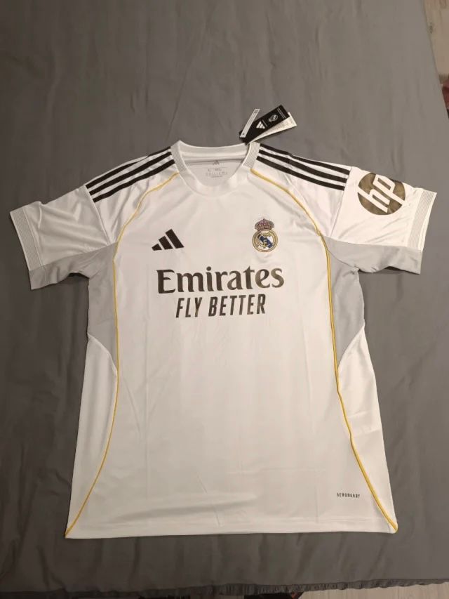 Camiseta Real Madrid 25/26 Oficial Adidas