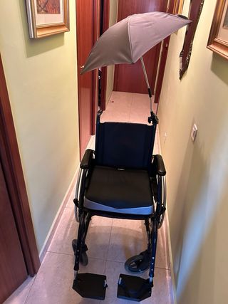 Silla de ruedas plegable