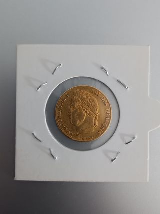 20 Francos Franceses Oro