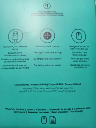 Ratón con cable Logitech M90 USB