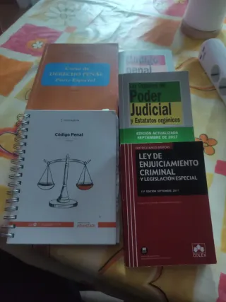 Derecho Penal, ley poder Judicial,C. Penal L.Enjui