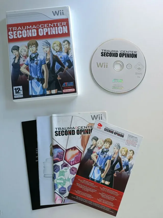 Juego Wii Trauma Center: Second Opinion