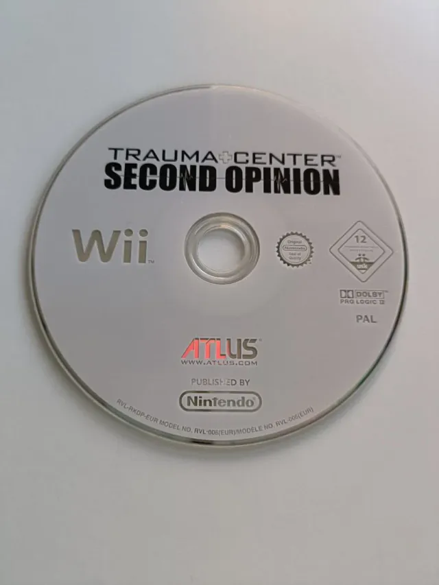 Juego Wii Trauma Center: Second Opinion