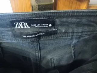 Pantalón Zara Mujer Negro t-36