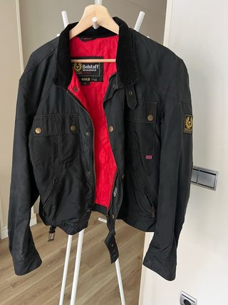 Cazadora Belstaff Negra Talla L