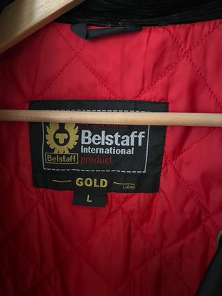 Cazadora Belstaff Negra Talla L