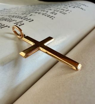 Croce d'oro 14K