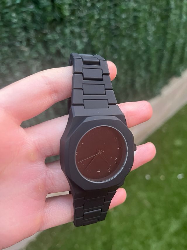 Reloj Negro Dial Árabe