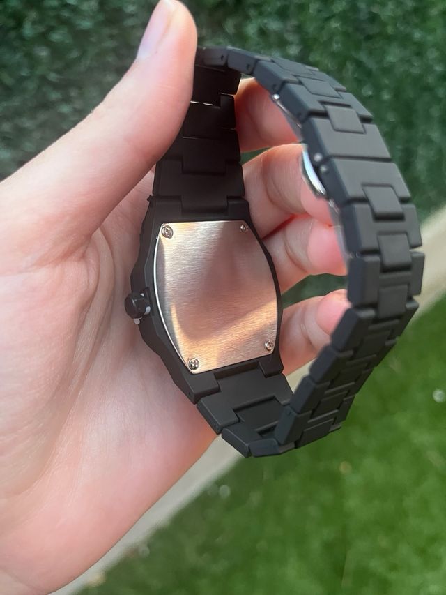 Reloj Negro Dial Árabe