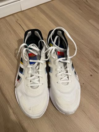 Zapatillas Adidas Talla 42 Multicolor Blancas