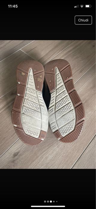 Scarpe Skechers Uomo 44 Nere/Marrone