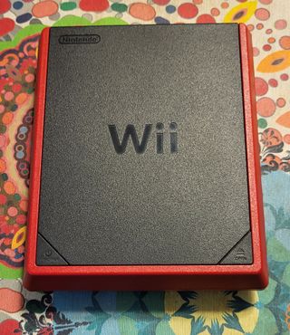 Consola Wii Mini Roja (MANDO ROJO NO VA)