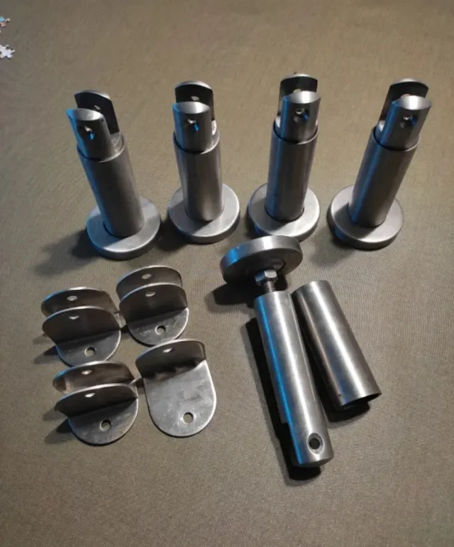 Soportes Acero Inoxidable Regulables