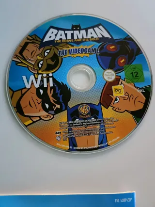 Juego Wii Batman El Intrépido Batman el videojuego