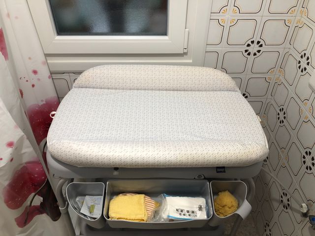 Cambiador bañera bebé
