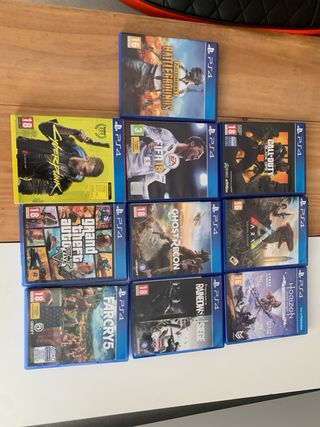 PS4 Slim 1TB + 10 Juegos
