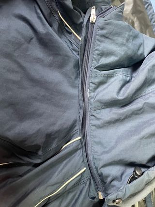 Giubbotto bambino blu e rosso