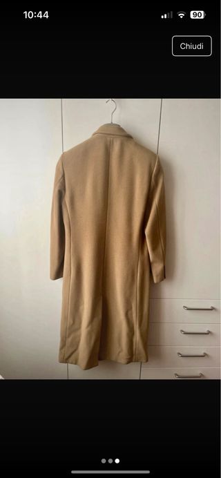 Cappotto Emporio Armani Vintage Beige Size IT: 46