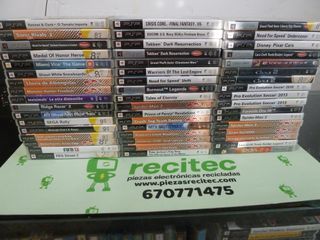 51 Carcasas Vacías Sony PSP