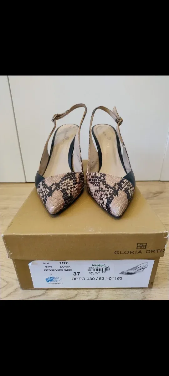 Zapatos Gloria Ortiz Piel Talla 37
