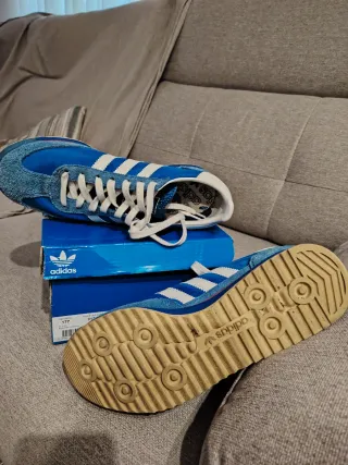 Zapatillas Adidas SL 72 Azul/Blanco