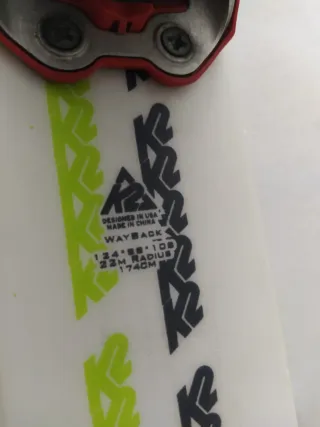 K2 Wayback 88 Esquí de travesía