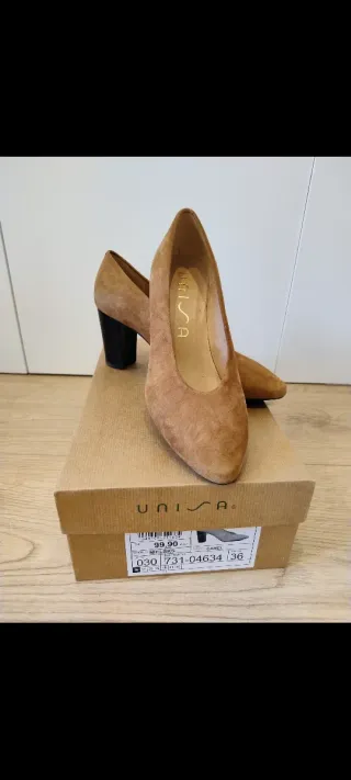 Zapatos de piel UNISA Talla 37