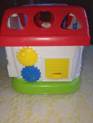 Juguete bebe,casa   Clasificadora Musical y sonido