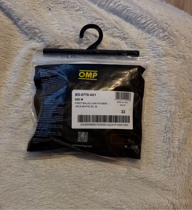 Sotocasco OMP First FIA 8856 Talla M NUEVO