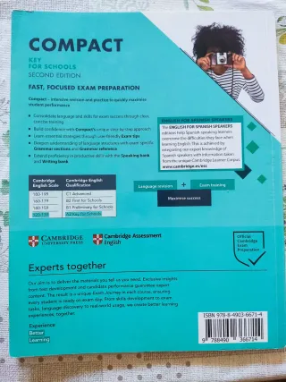 Compact Key for Schools Workbook without Answer...