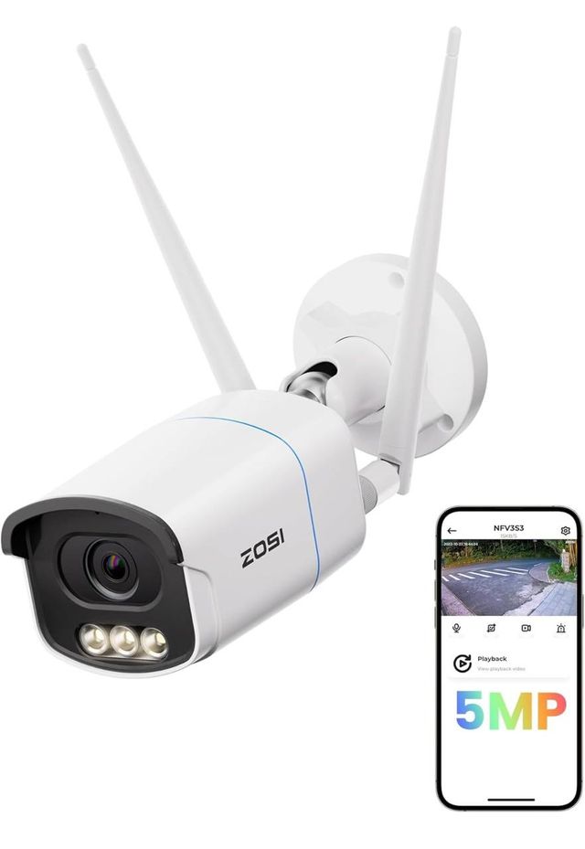 Cámara vigilancia 5MP 3k NUEVA