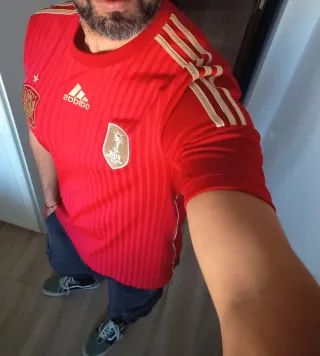 Camiseta Original España Adidas Mundial 2014