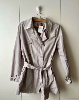 Trench Diana Gallesi  Argento  Tg. IT 46